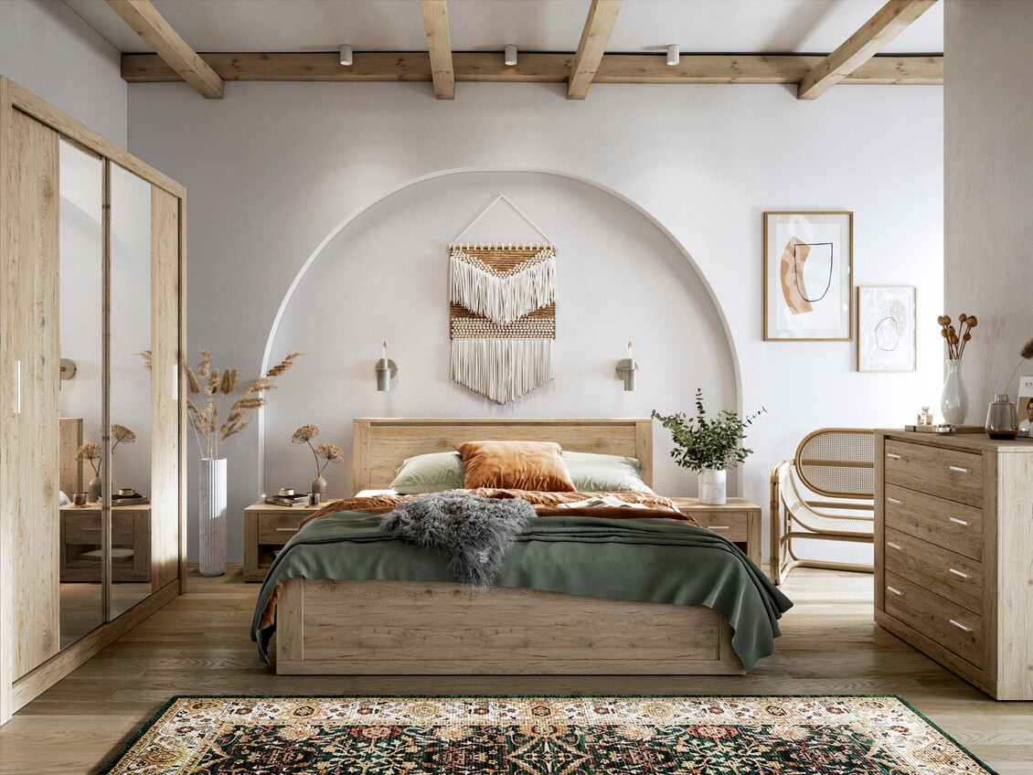 Commode Cirdelu 110 (Chêne)
