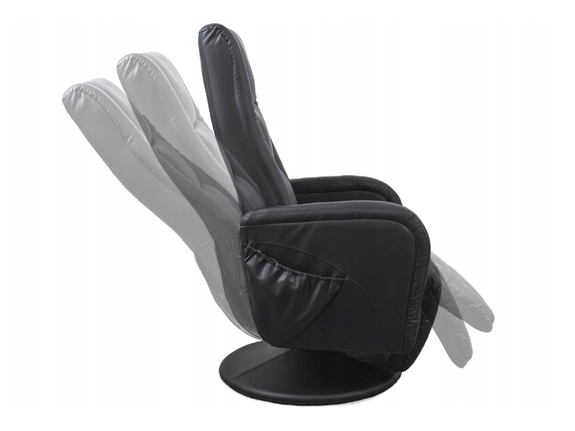 Fauteuil inclinable Houston 493 (Noir)