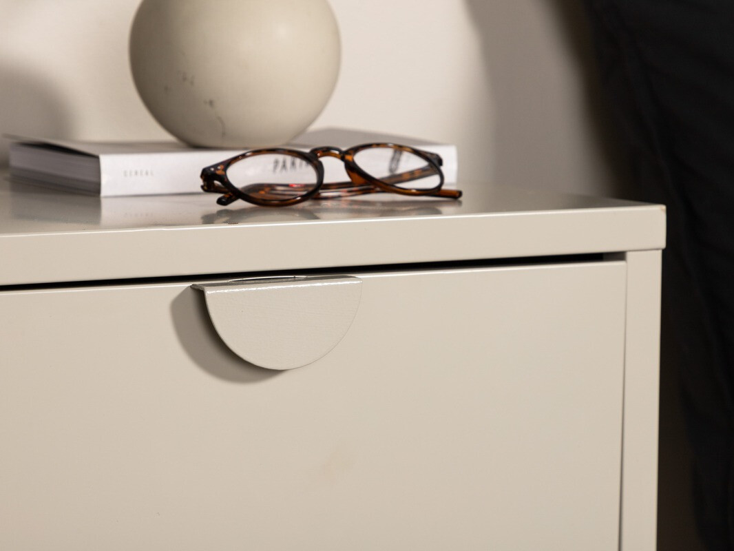 Table de chevet Romcamu 101 (Beige)