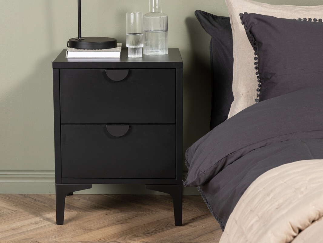 Table de chevet Romcamu 101 (Noir)
