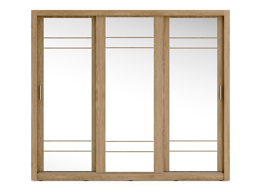 Armoire Fresno 101 (Chêne clair)