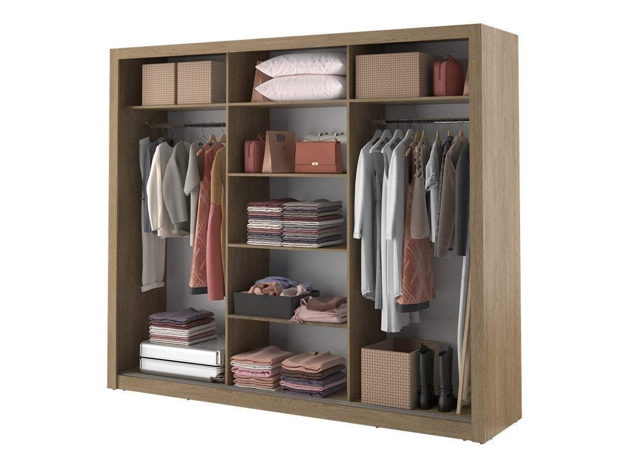 Armoire Fresno 101 (Chêne clair)