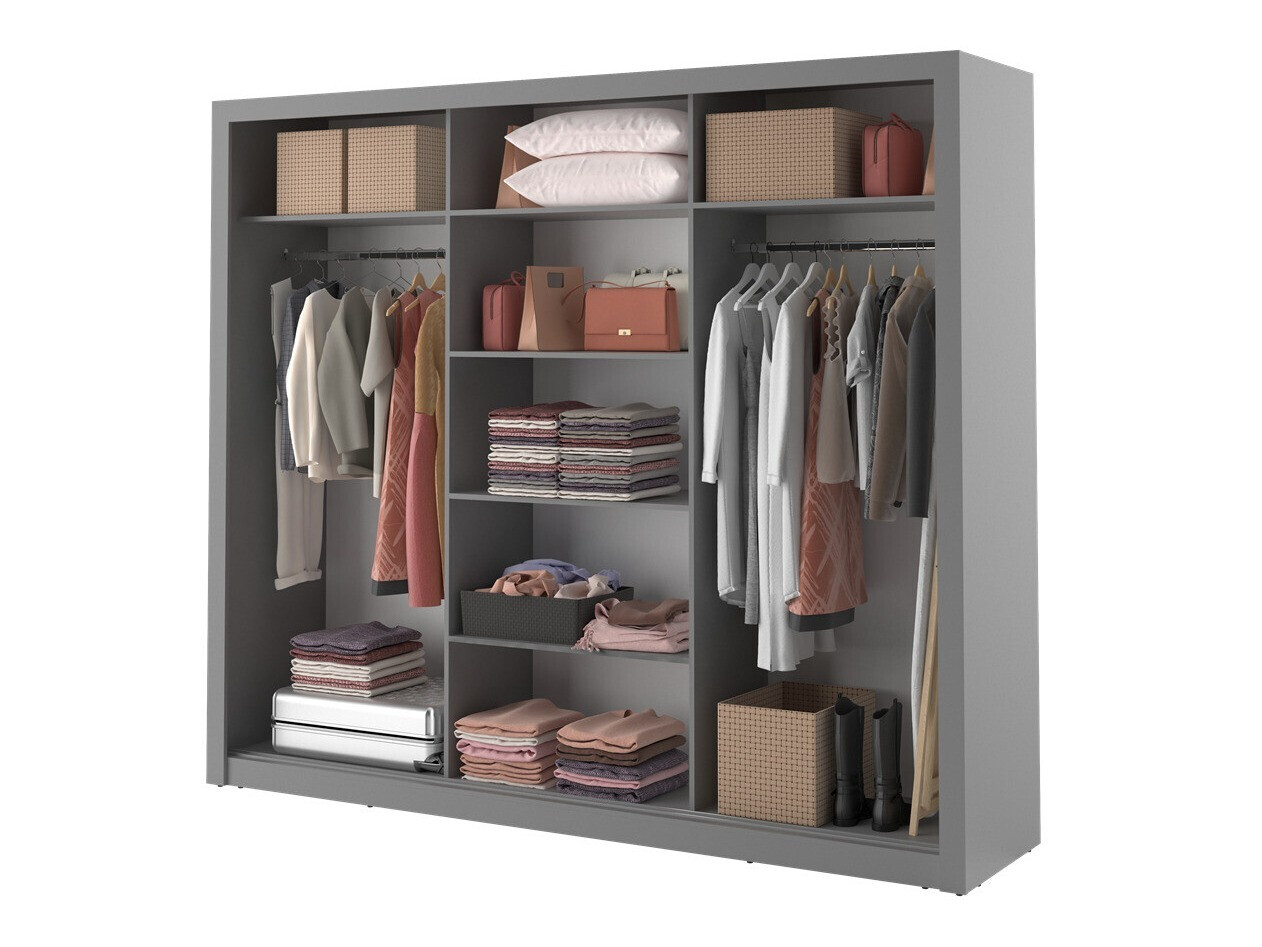 Armoire Fresno 101 (Gris)