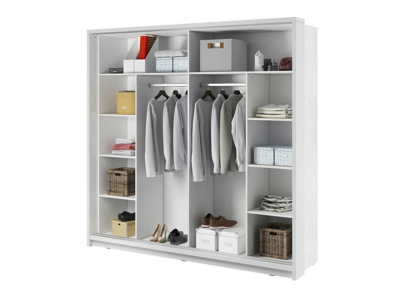Armoire Fresno 105 (Blanc)