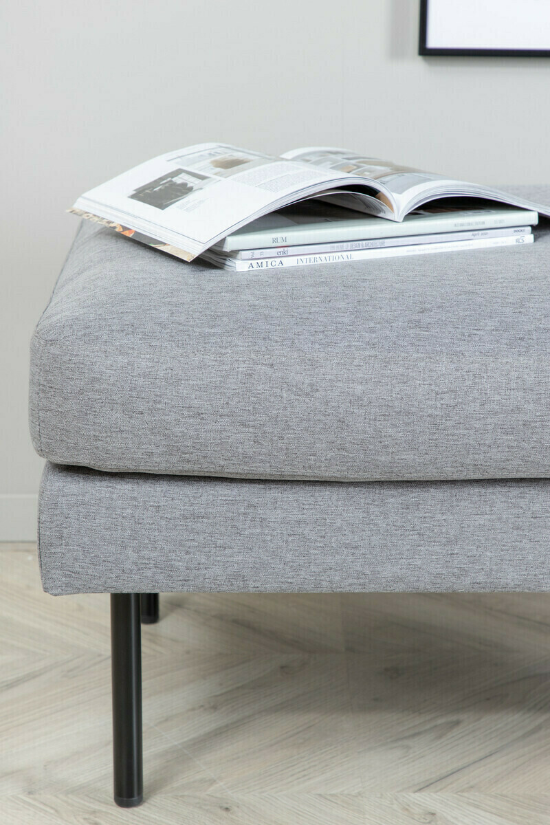 Ensemble de canapés Fercame 105 (Noir + Gris)