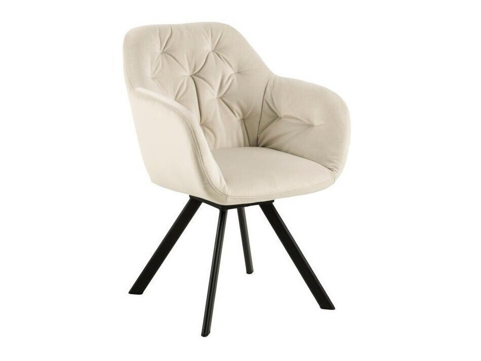 Salle à manger complète Norsica Daltea 117 (Beige + Noir)
