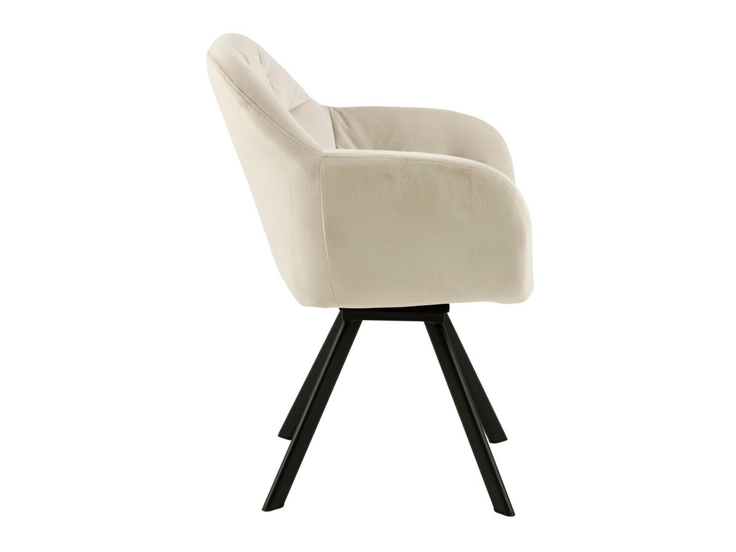 Salle à manger complète Norsica Daltea 117 (Beige + Noir)