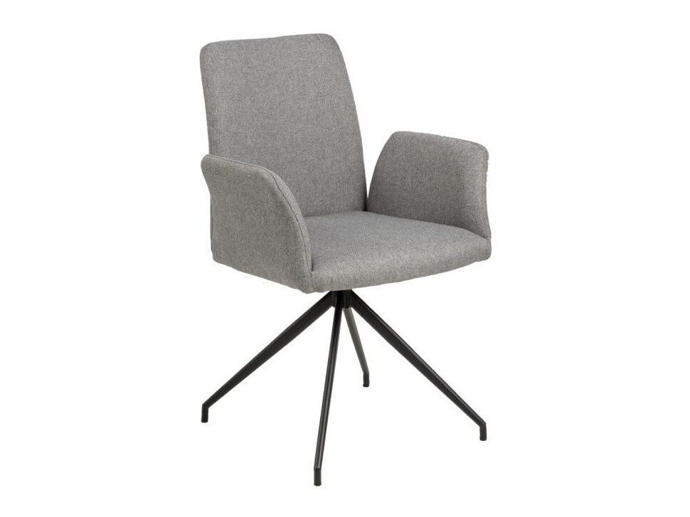Salle à manger complète Norsica Daltea 118 (Gris + Noir)