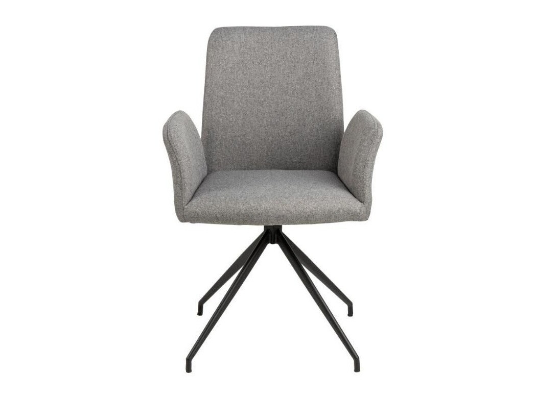 Salle à manger complète Norsica Daltea 118 (Gris + Noir)
