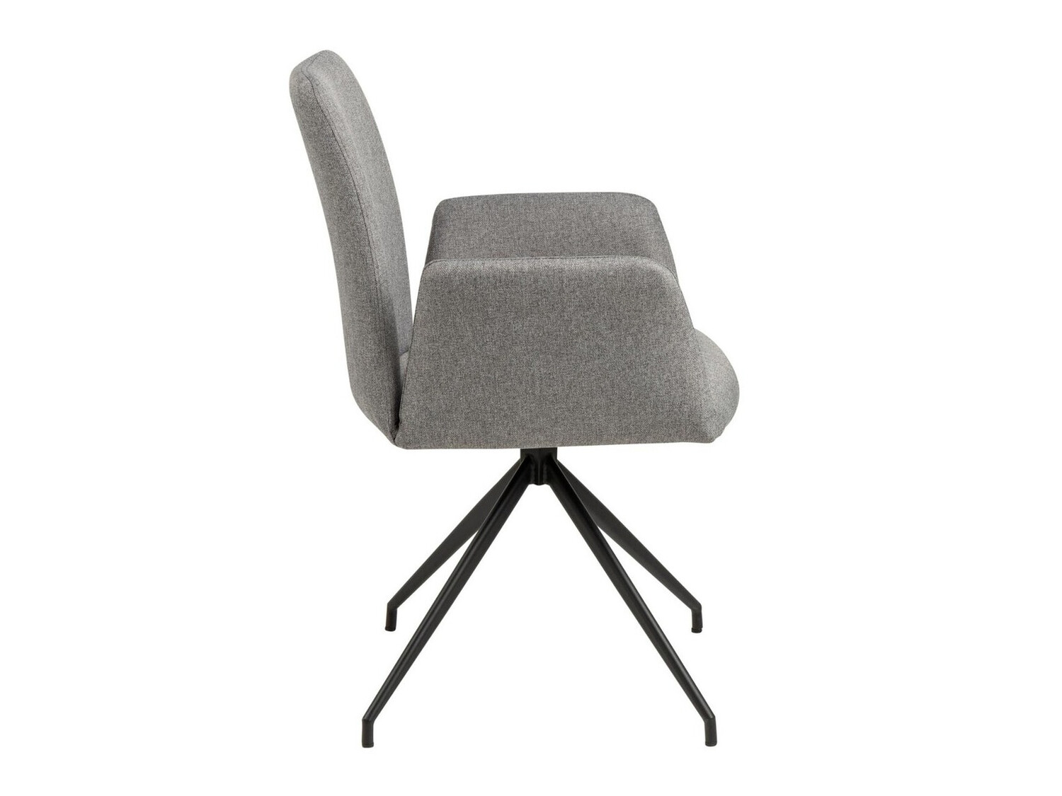 Salle à manger complète Norsica Daltea 118 (Gris + Noir)
