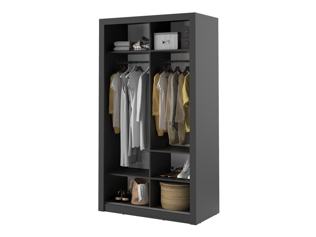 Armoire Fresno 118 (Noir)