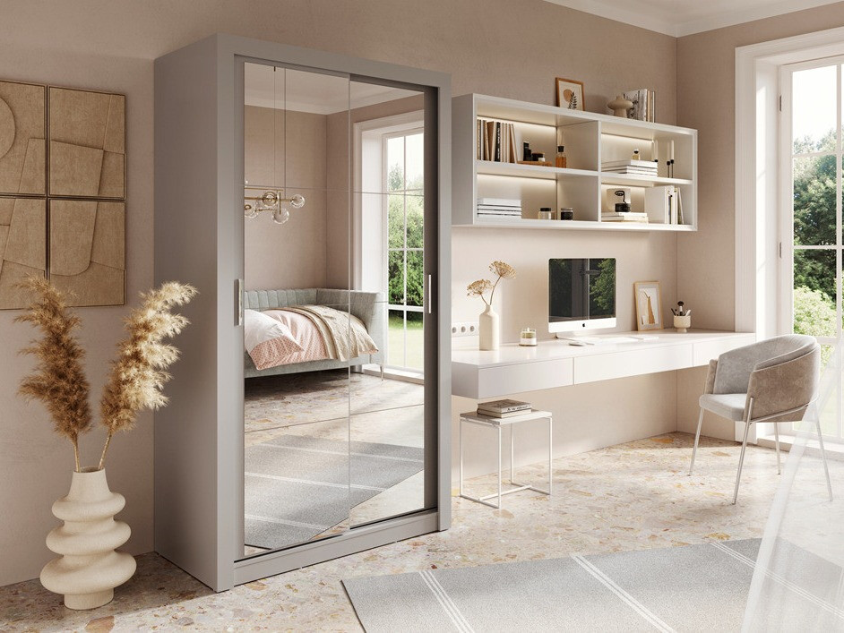 Armoire Fresno 121 (Gris)
