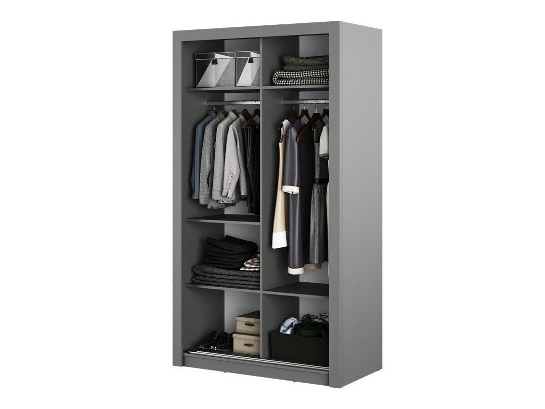 Armoire Fresno 121 (Gris)