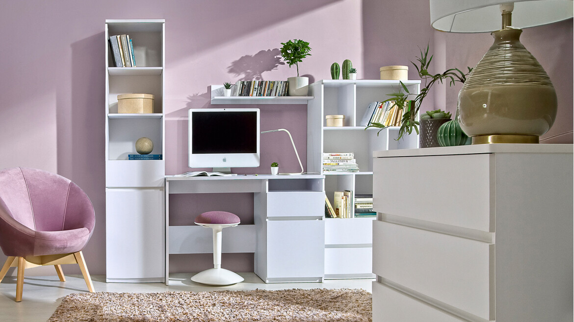 Bureau Evaropha 106 (Blanc)