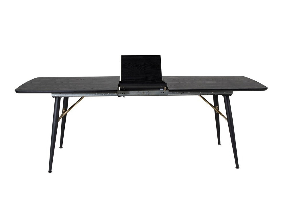 Salle à manger complète Dallas 1448 (Gris + Noir)
