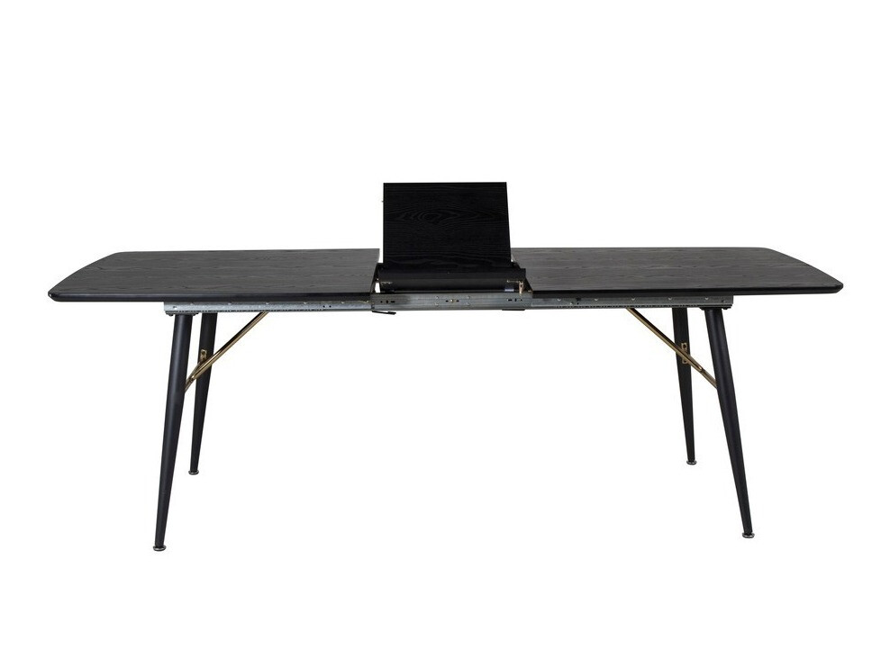 Salle à manger complète Dallas 1451 (Gris clair + Noir)