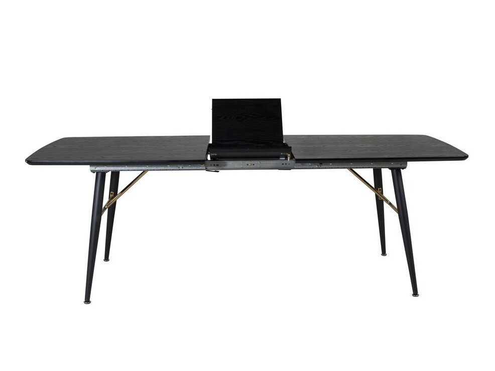 Salle à manger complète Dallas 1453 (Gris clair + doré)