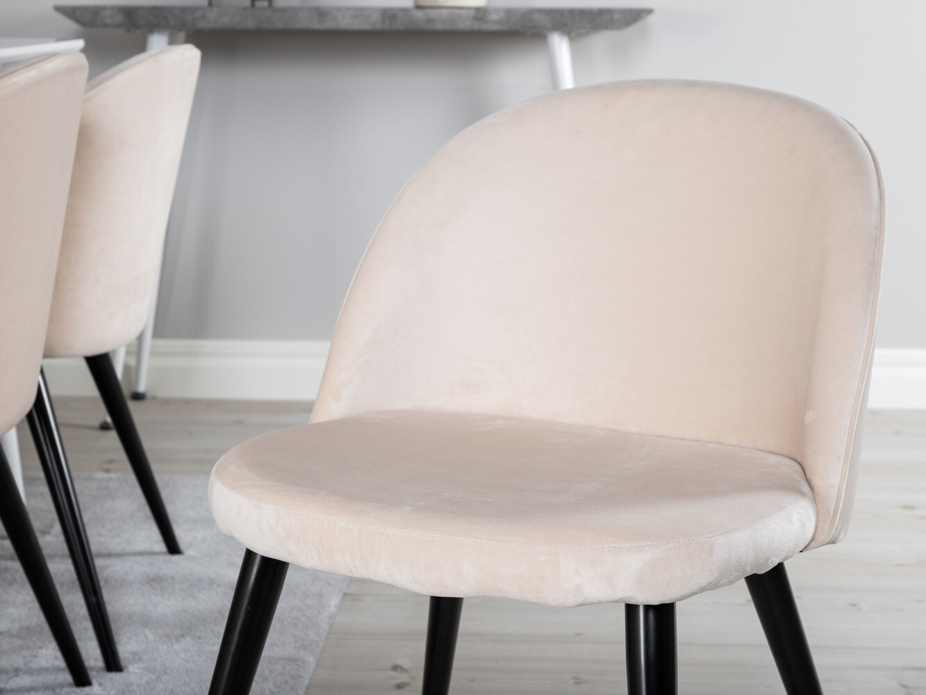 Salle à manger complète Dallas 1624 (Beige)