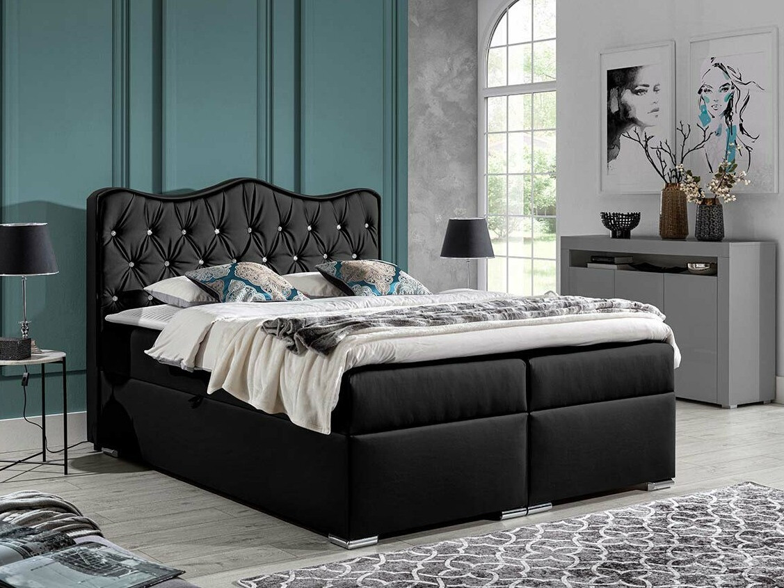 Lit boxspring Baltimore 162 (Soft 011)