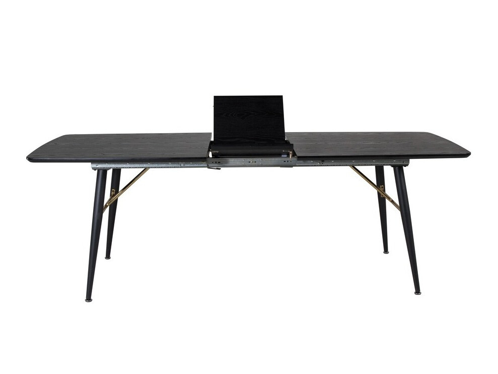 Salle à manger complète Dallas 1647 (Gris + Noir)