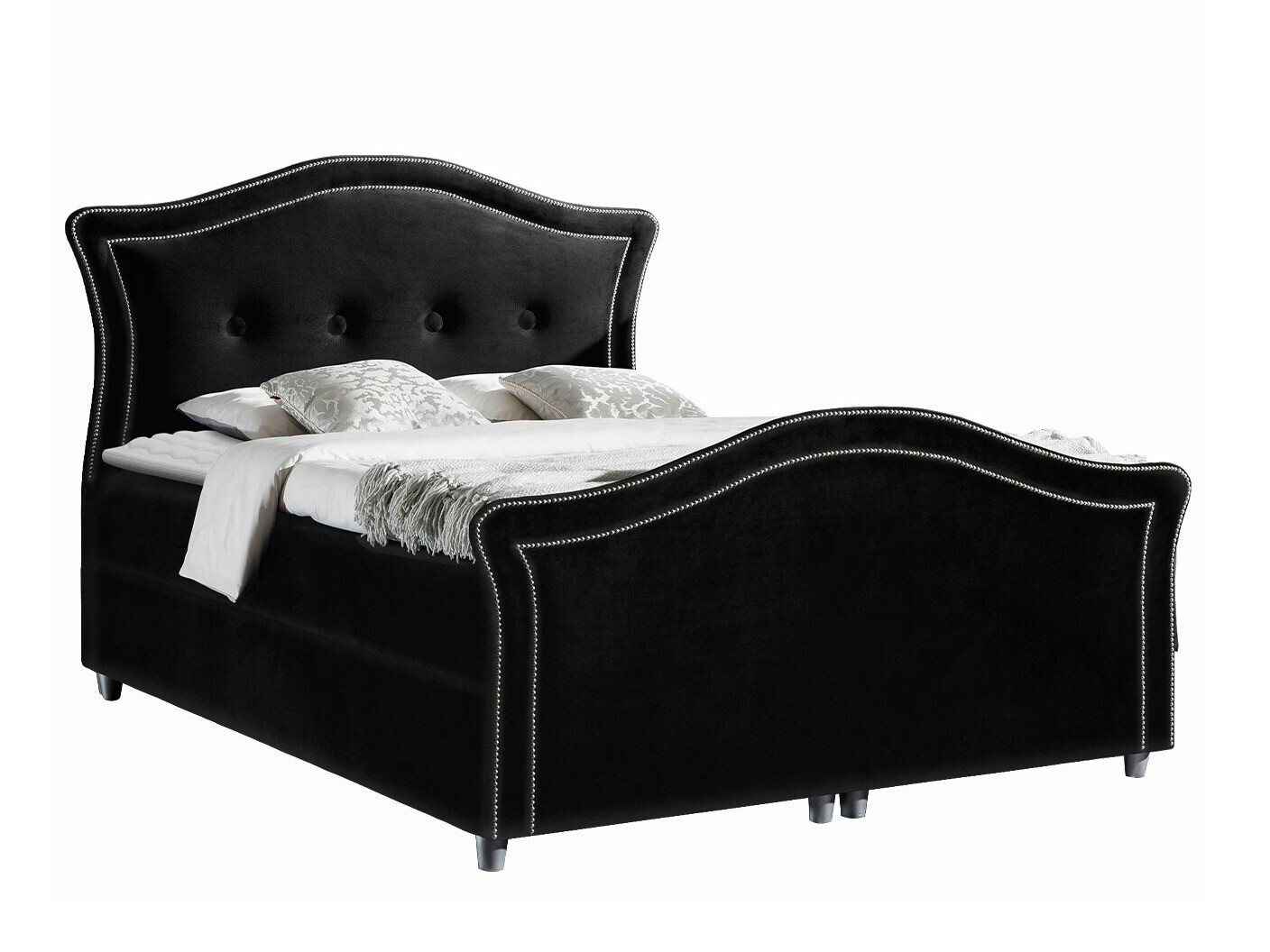 Lit boxspring Baltimore 136 (Magic Velvet 2219)