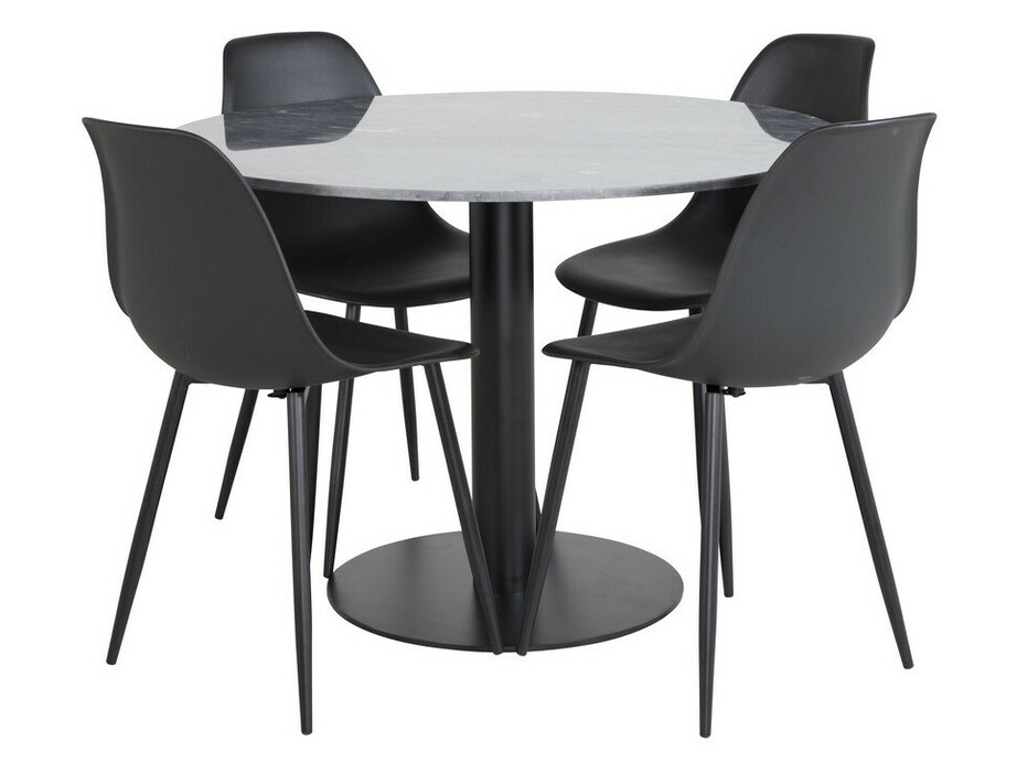 Salle à manger complète Dallas 2630 (Noir)