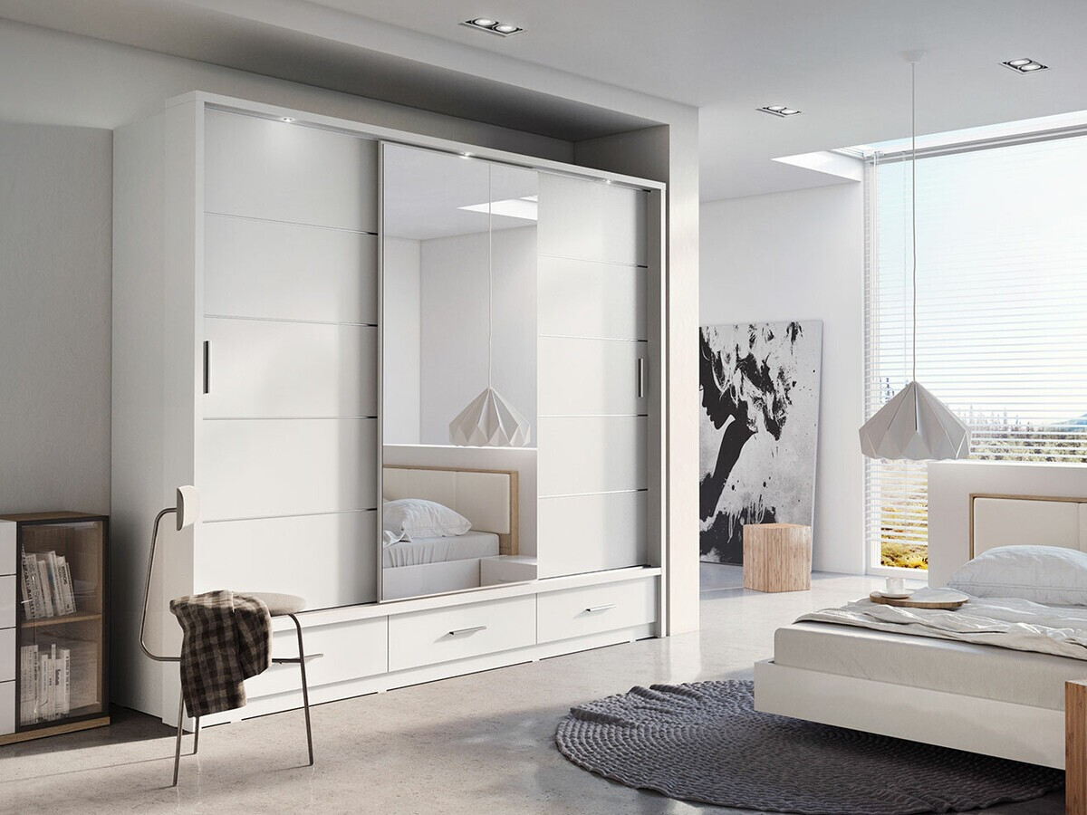 Armoire Fresno 100 (Blanc)