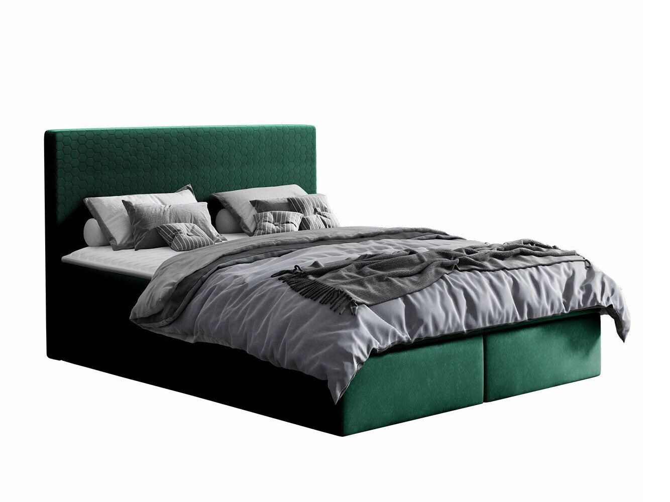 Lit boxspring Baltimore 126 (Velluto 10)