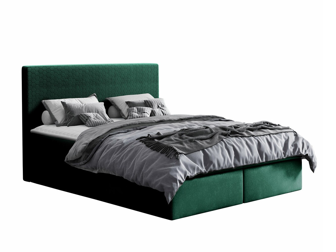 Lit boxspring Baltimore 126 (Velluto 10)