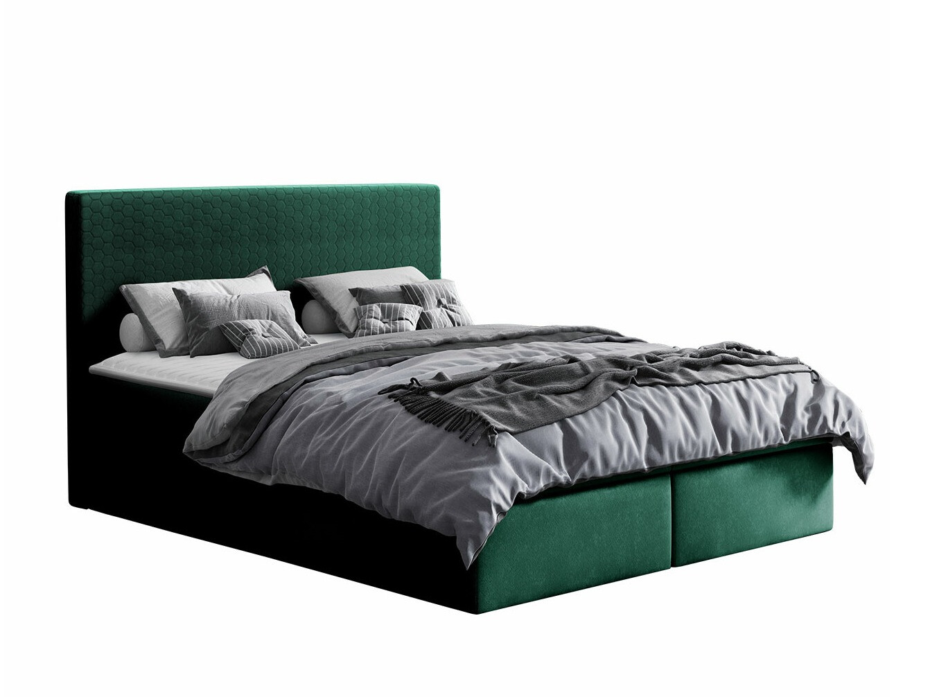 Lit boxspring Baltimore 126 (Velluto 10)