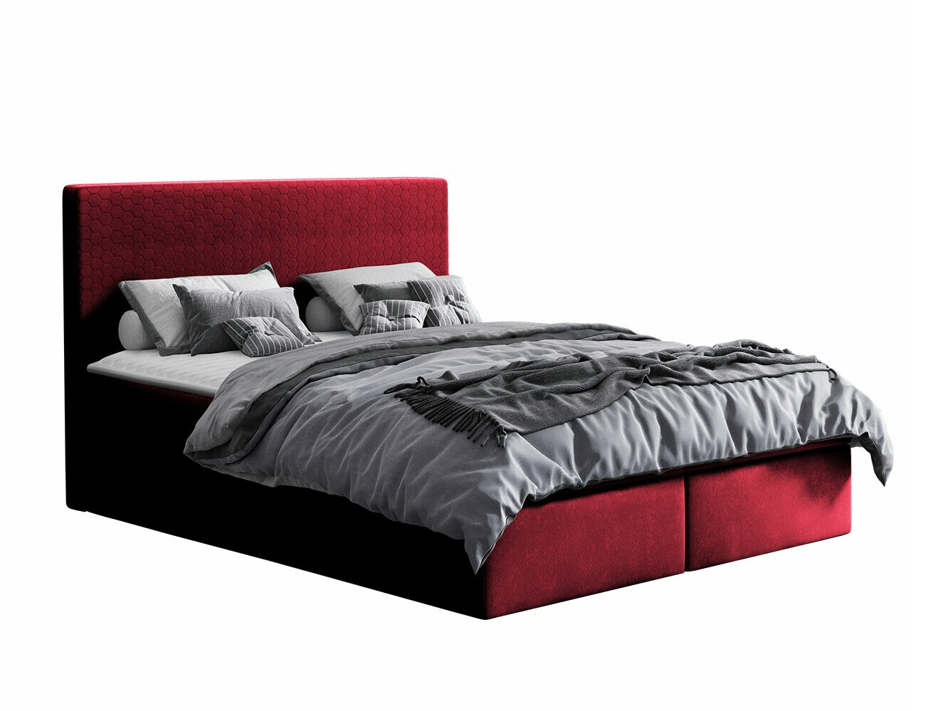 Lit boxspring Baltimore 126 (Velluto 7)