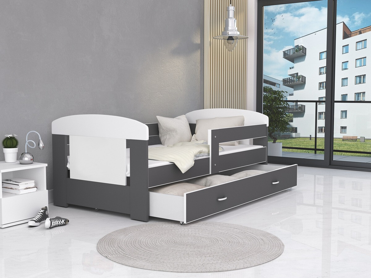 Lit Tentive 100 (Gris + Blanc)