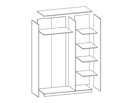 Armoire Daleta 127