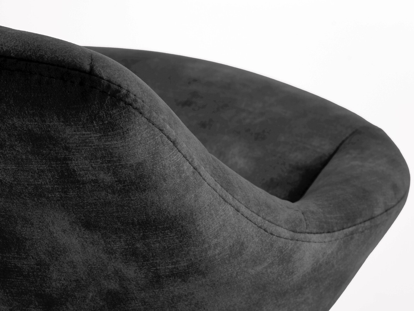 Chaise de bar mi-hauteur Houston 994 (Noir)