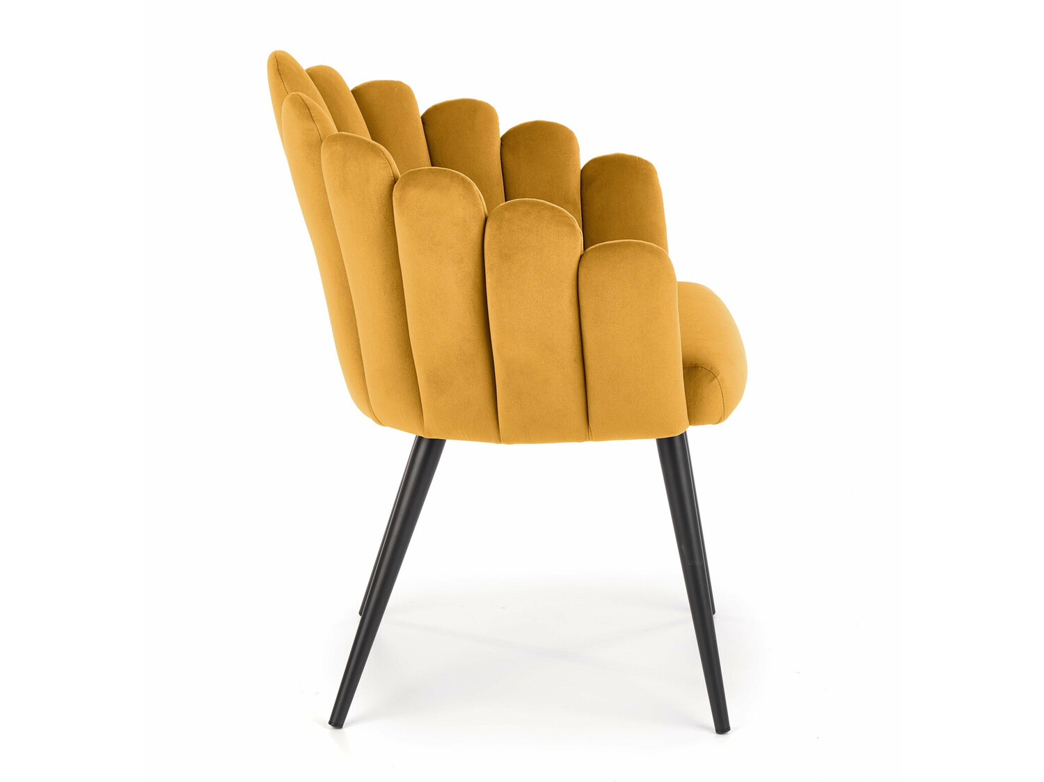 Chaise Houston 976 (Jaune foncé + Noir)