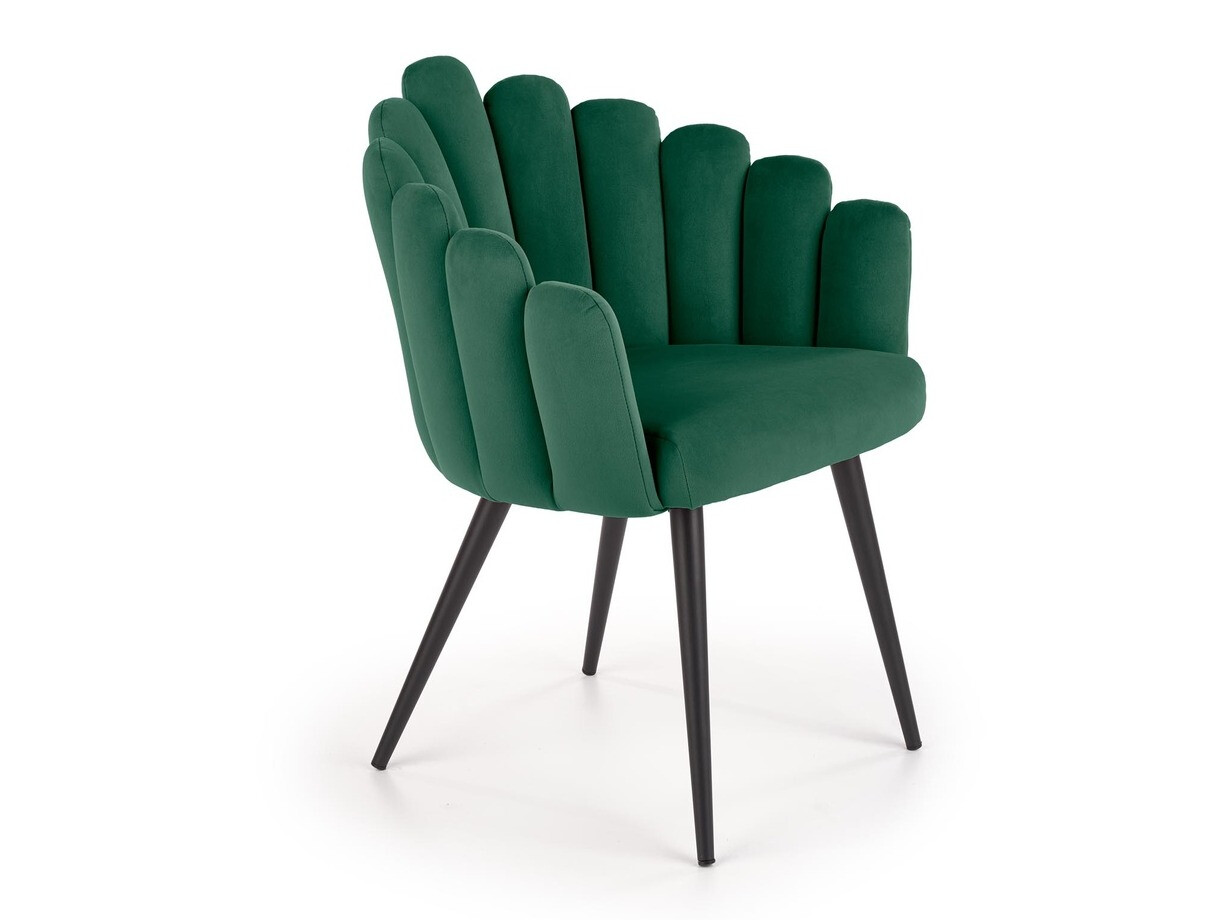 Chaise Houston 976 (Vert foncé + Noir)