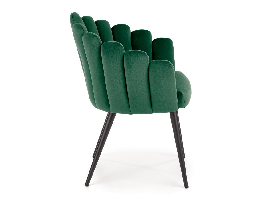 Chaise Houston 976 (Vert foncé + Noir)