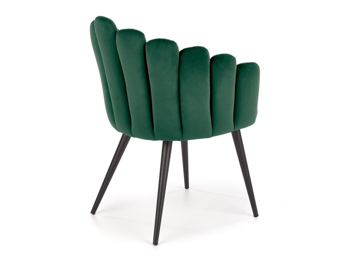 Chaise Houston 976 (Vert foncé + Noir)