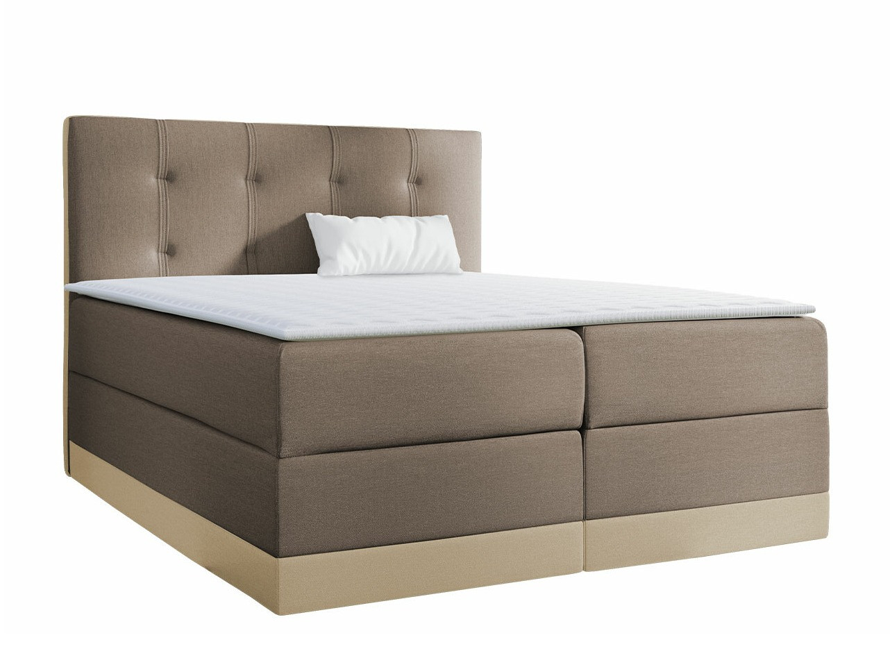 Lit boxspring Baltimore 139 (Kameleon 04 + Kameleon 15)
