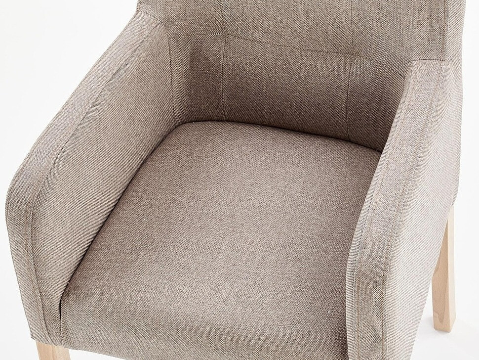 Fauteuil Houston 1056 (Chêne miel + Beige)