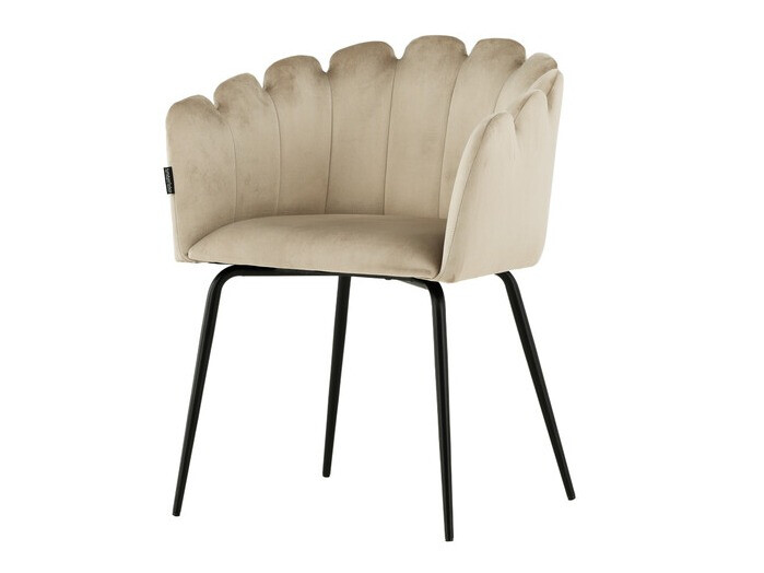 Chaise Dallas 134 (Beige + Noir)
