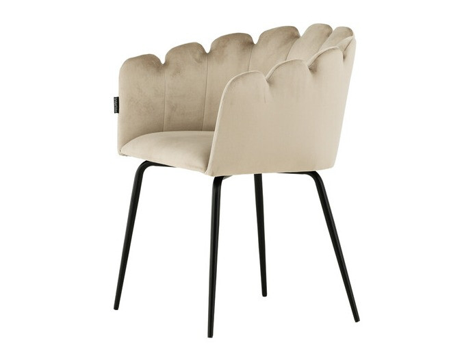 Chaise Dallas 134 (Beige + Noir)