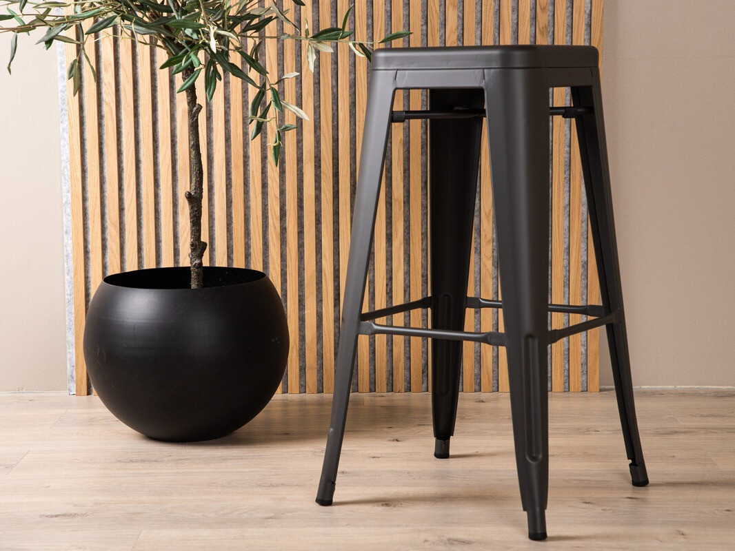 Chaise de bar Dallas 3201 (Gris foncé)