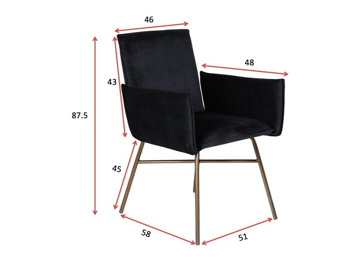 Chaise Dallas 3206