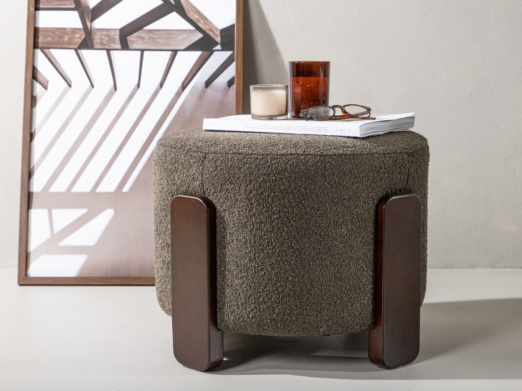 Pouf Dallas 3199 (Brun foncé)