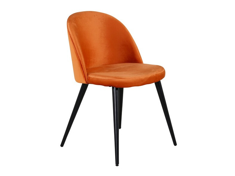 Chaise Dallas 136 (Orange + Noir)