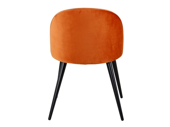 Chaise Dallas 136 (Orange + Noir)