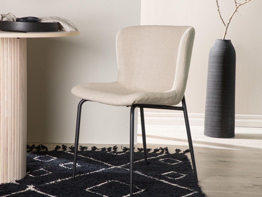 Chaise Dallas 3214 (Beige + Noir)