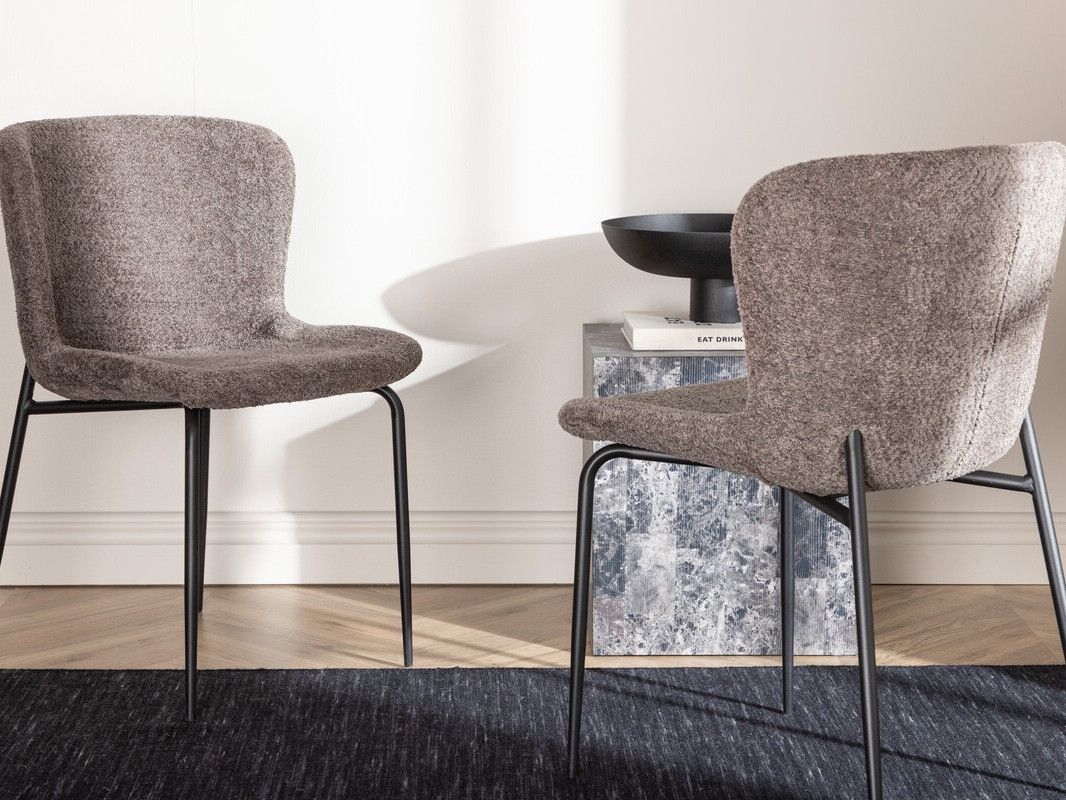 Chaise Dallas 3214 (Marron + Noir)