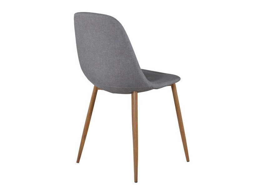 Chaise Dallas 3222 (Gris + Chêne)